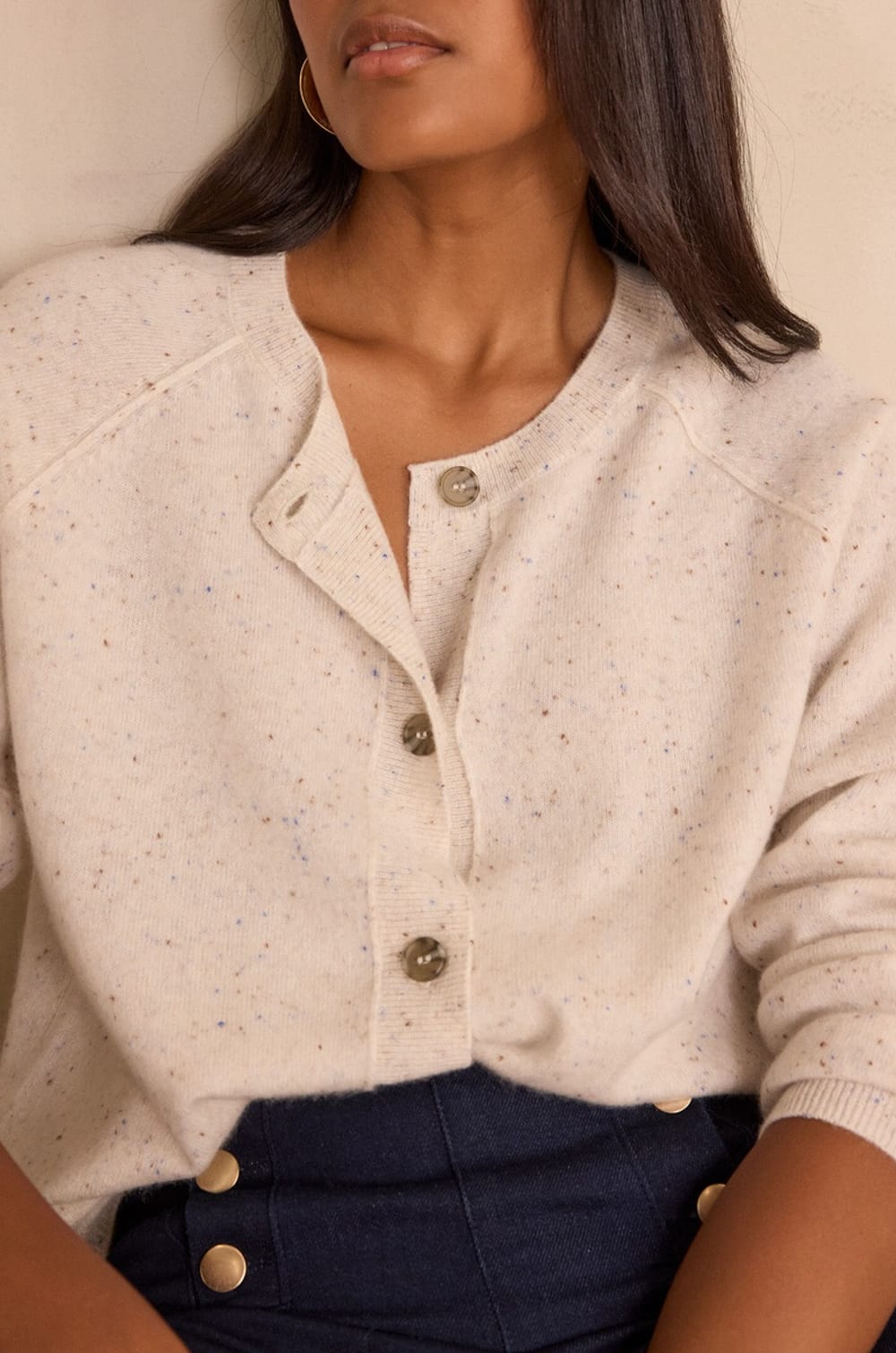 Cardigan BILLY BIS en 100% cachemire;${refinementColor}