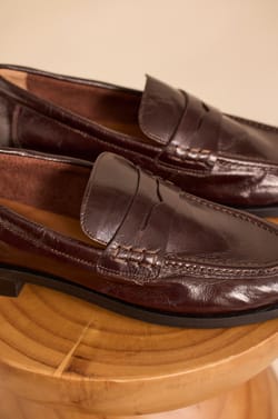 Mocassins en cuir ORNELLA;${refinementColor}