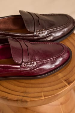 Mocassins en cuir ORNELLA;${refinementColor}