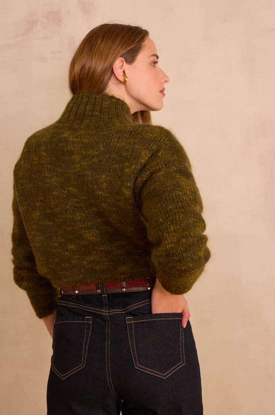Pull BRONSON en mohair et laine;${refinementColor}