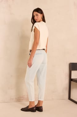 SABIL cotton chino pants;${refinementColor}