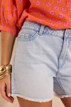 Cotton shorts ROAN;${refinementColor}