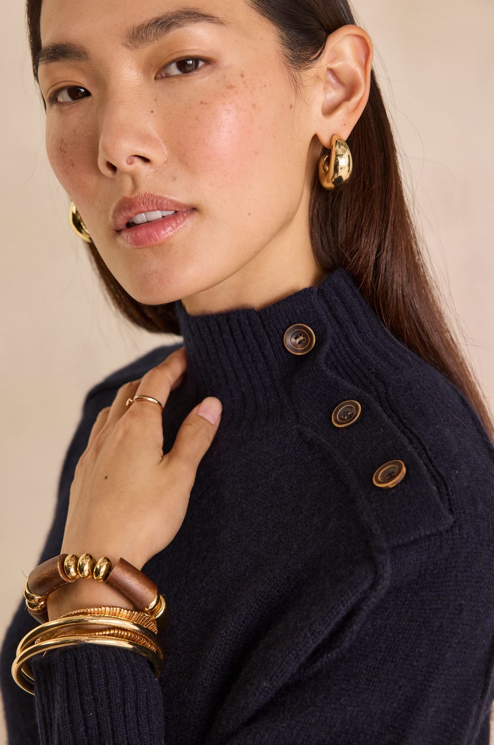 Robe en maille 100% cachemire 4 fils BEAUTY;${refinementColor}