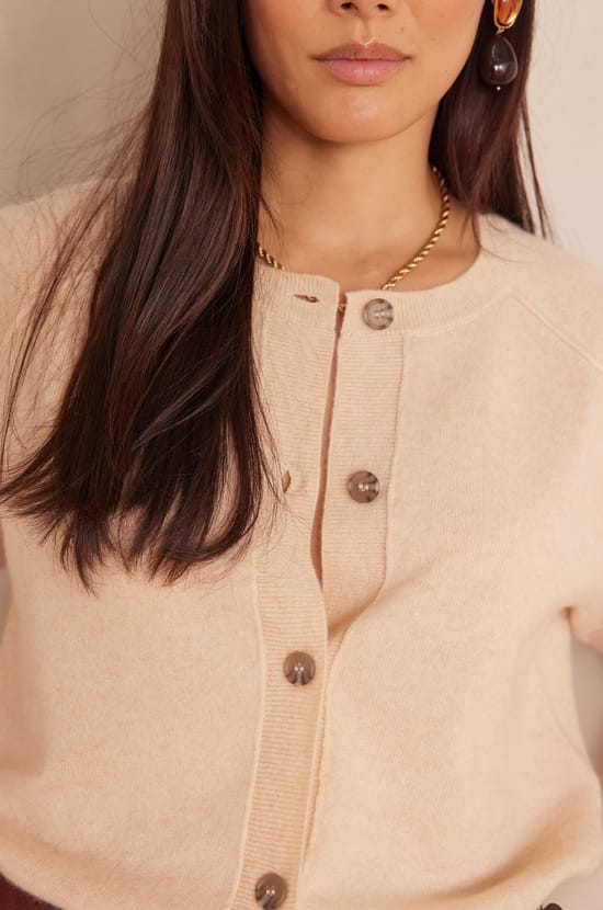 Cardigan BILLY en cachemire;${refinementColor}