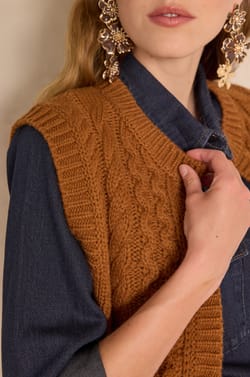 Gilet en laine BIXENTE;${refinementColor}