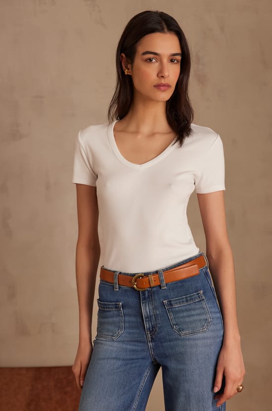 T-shirt ADAM en coton;${refinementColor}