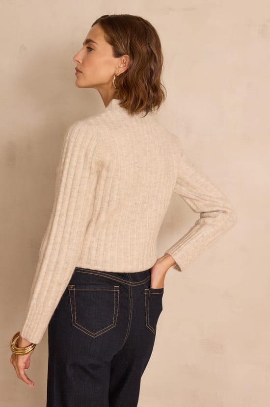 Pull BENICIO en laine et alpaga;${refinementColor}