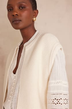 Gilet sans manches SONNY en coton;${refinementColor}