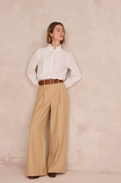 FLAUBERT wide-leg trousers;${refinementColor}