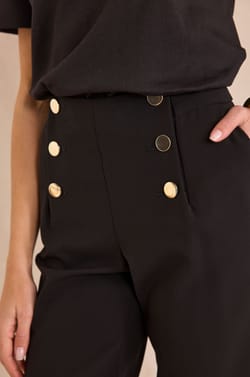 Wide high-waisted trousers HUBERT;${refinementColor}