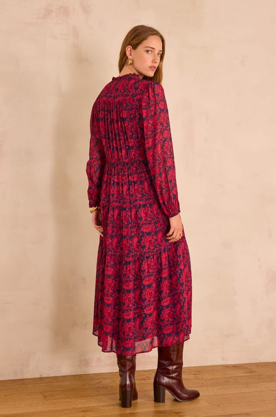 RANIA printed dress;${refinementColor}