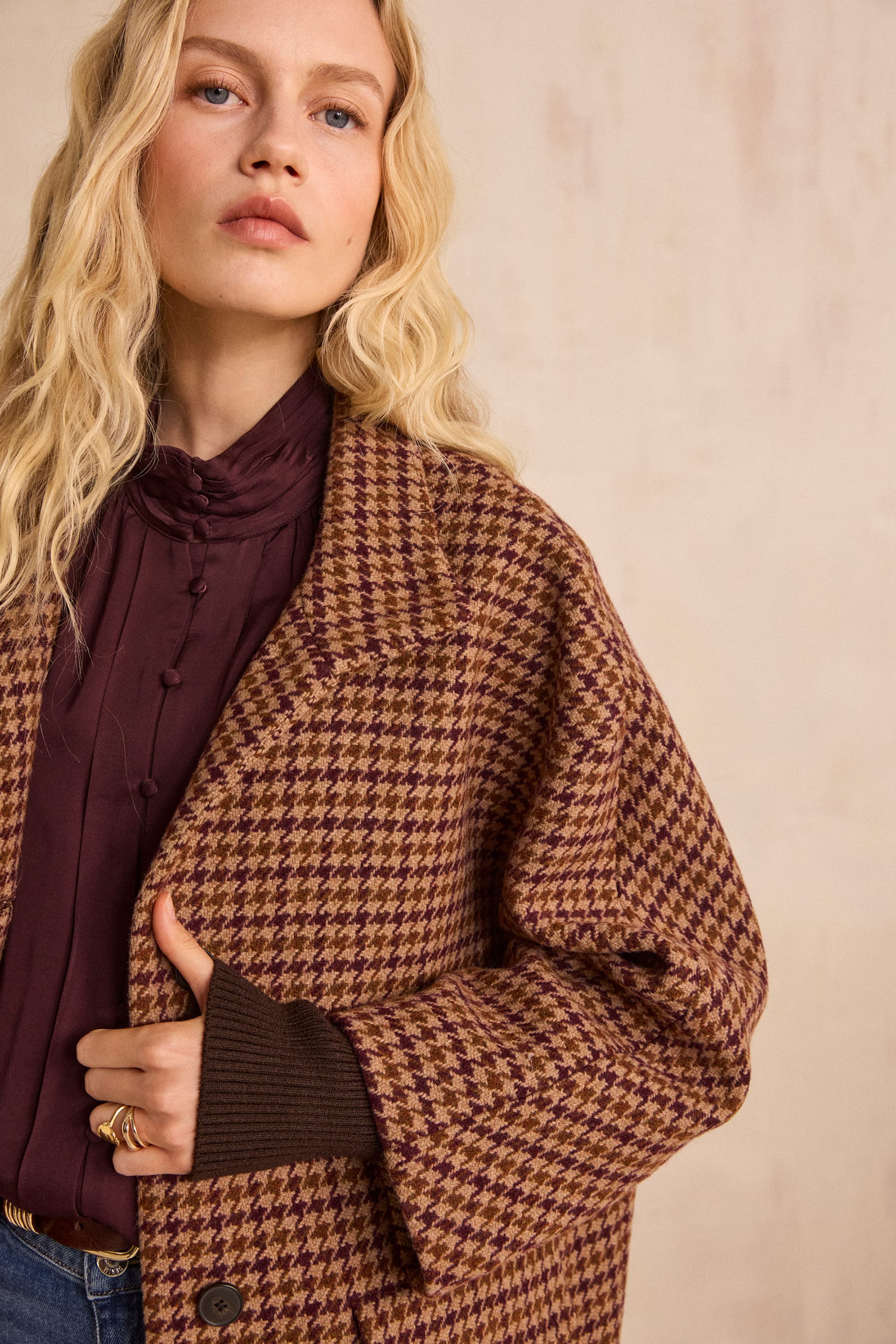 Woman coats: wool coats, officer coat, padded jackets - Maison 123
