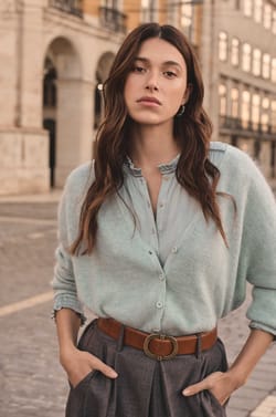 PAOLO mohair and wool cardigan;${refinementColor}