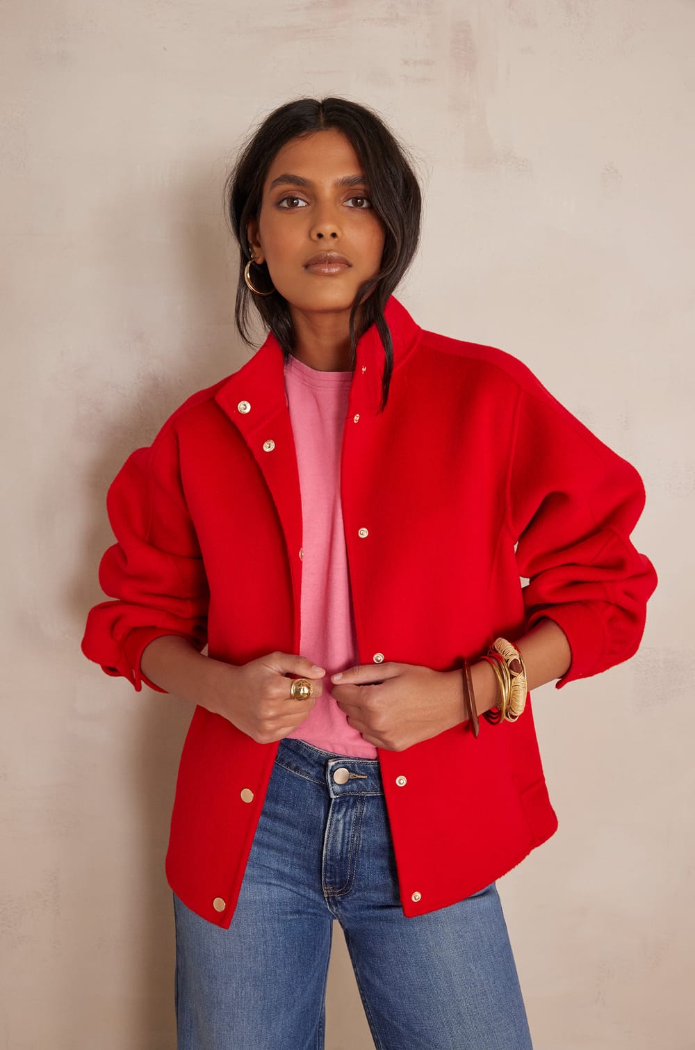 Manteau ARTHUR en laine;${refinementColor}