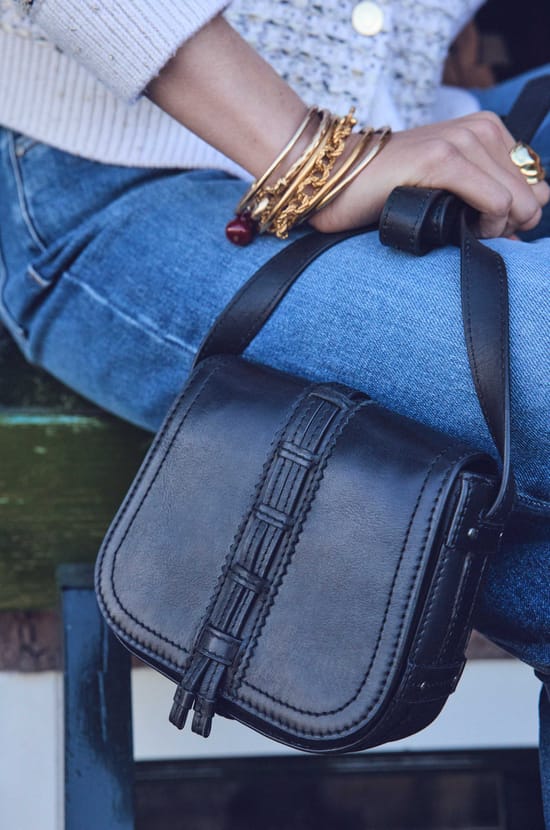 Mini sac LUCIEN en cuir;${refinementColor}