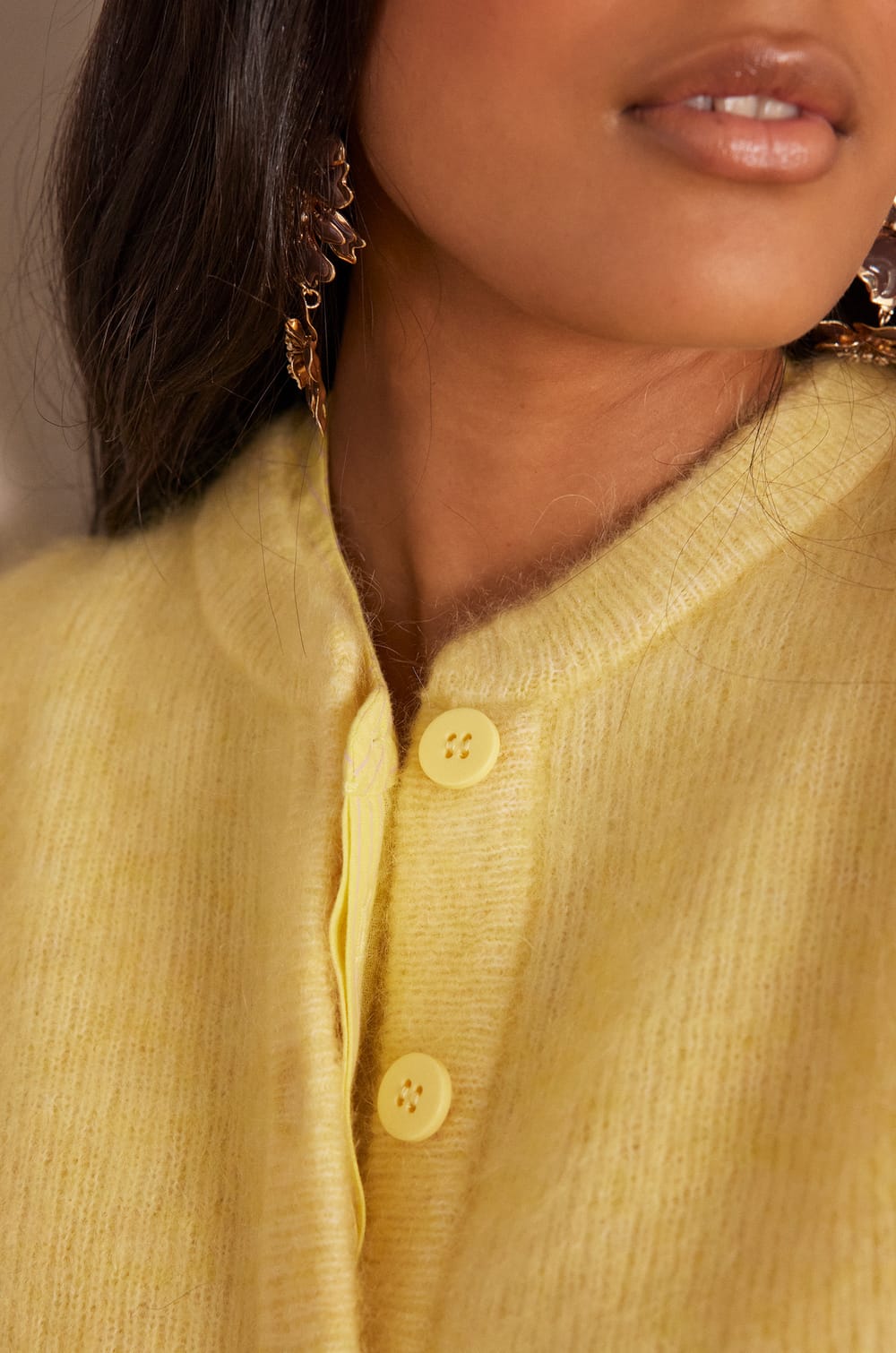 LOULOU Mohair Cardigan;${refinementColor}