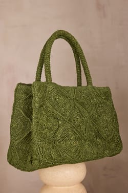 MARLON raffia tote bag;${refinementColor}