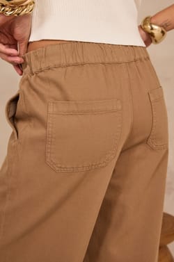 Wide cotton trousers MALO;${refinementColor}