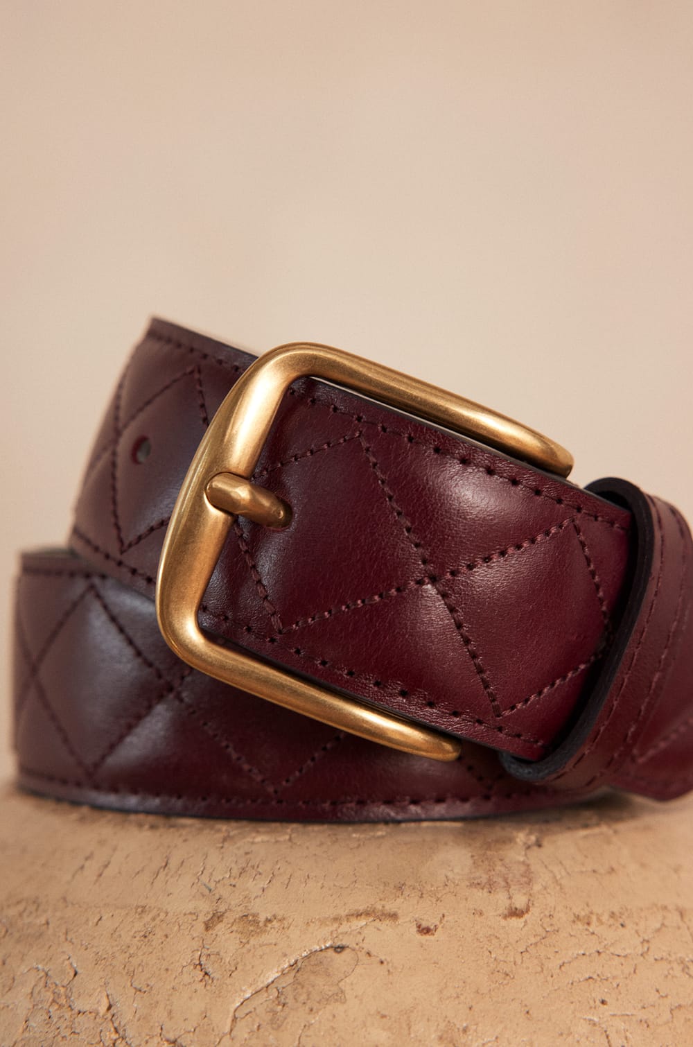 NELLY leather belt;${refinementColor}