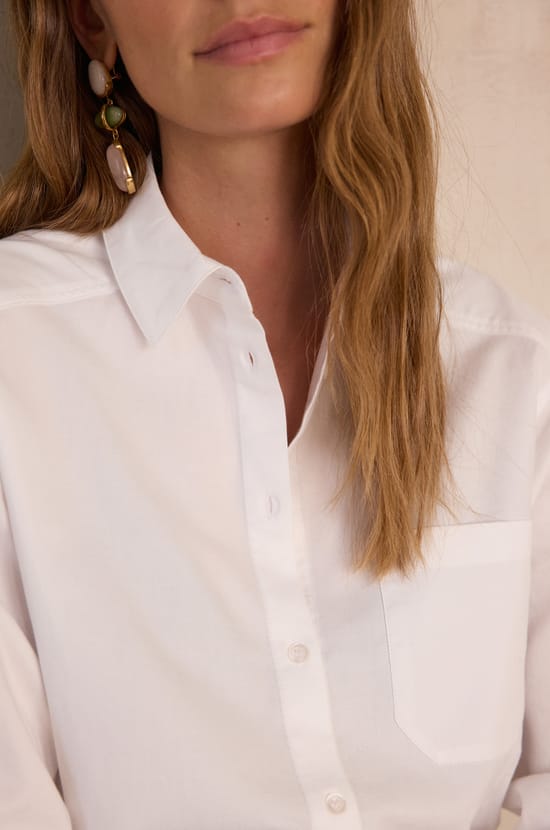 Chemisier THOMAS en 100% coton;${refinementColor}