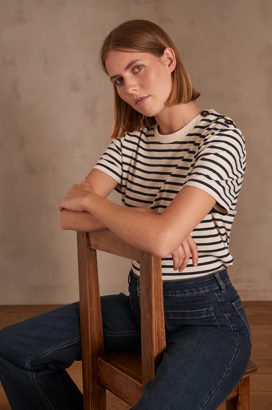 DALIA Breton T-shirt PhotoZ | 1-2-3
