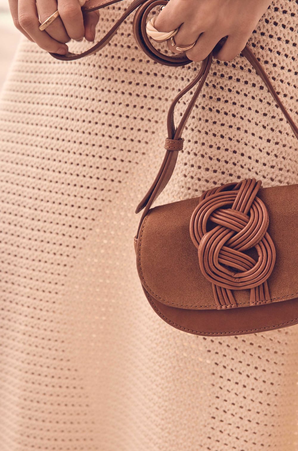 MARIUS MINI leather bag;${refinementColor}