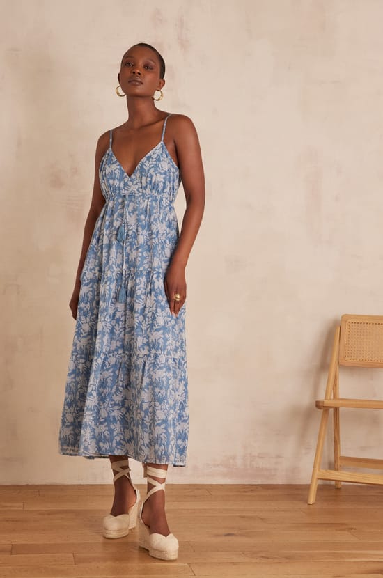 LUCIE Cotton Dress;${refinementColor}