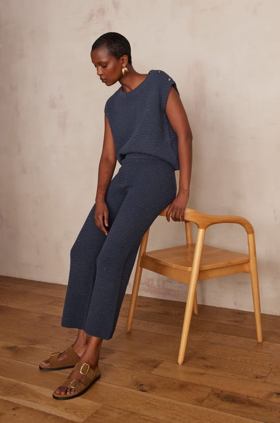 Pantalon BRANDON en coton;${refinementColor}