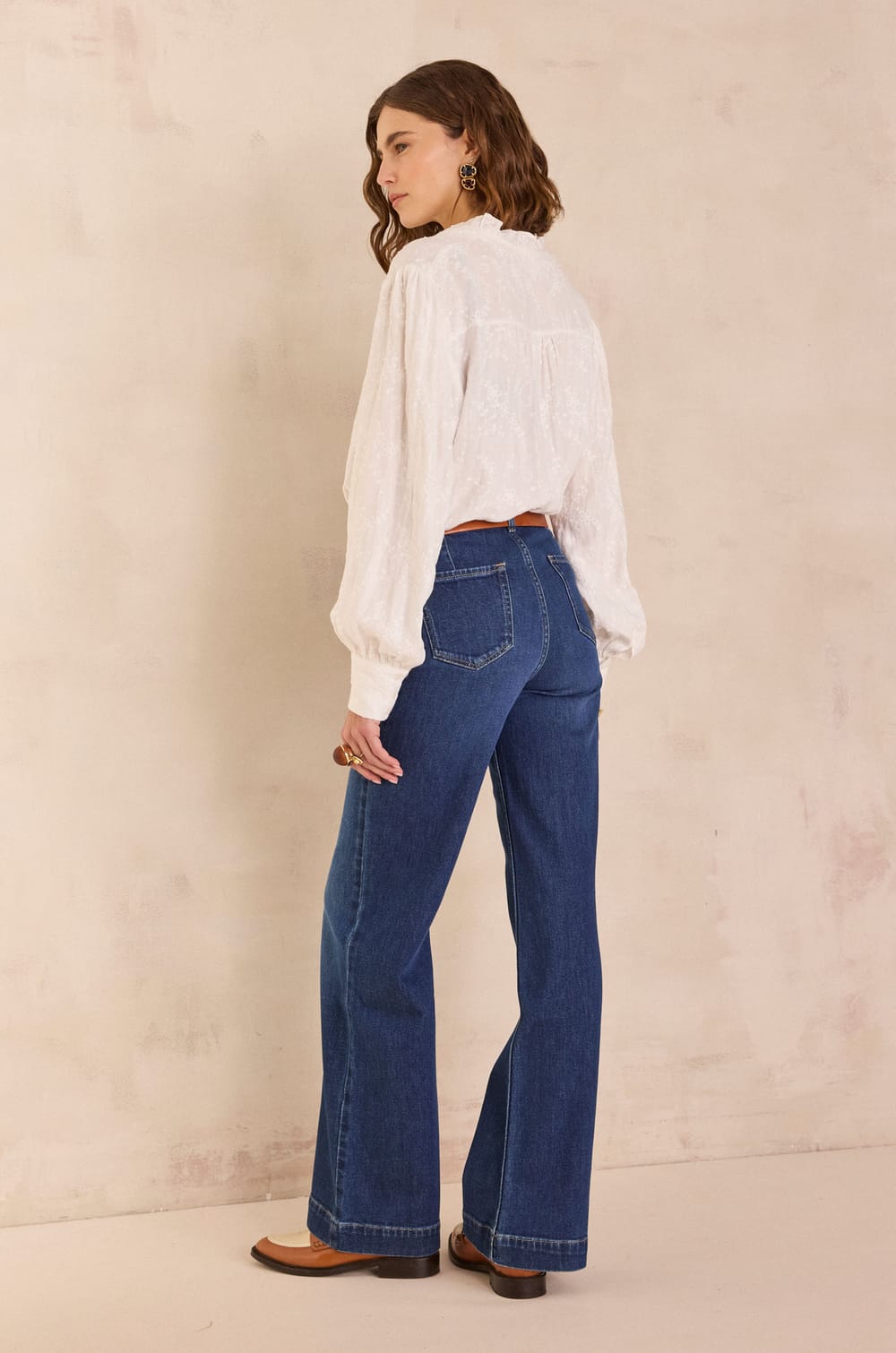 REBECCA wide-leg jeans;${refinementColor}