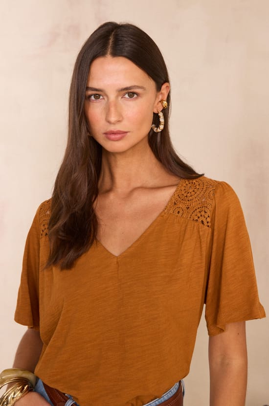 LEONARD short-sleeve cotton T-shirt;${refinementColor}