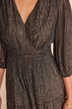Long iridescent LOUMIA Dress;${refinementColor}