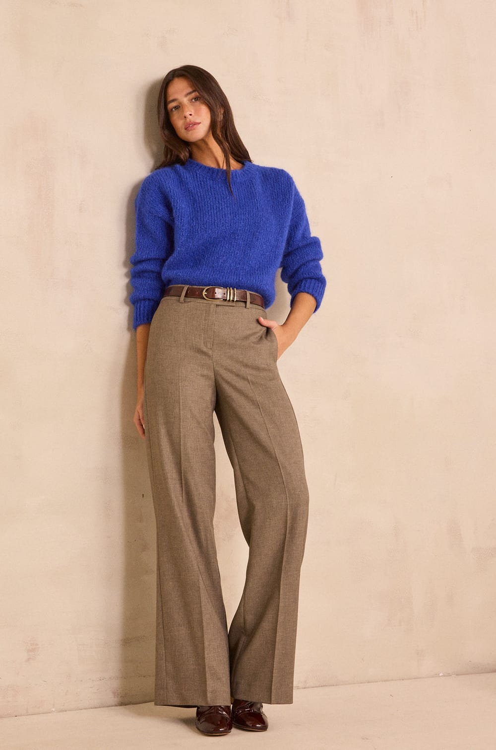 LAYLA wide pants;${refinementColor}