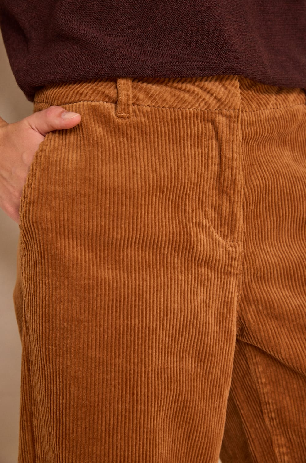 Wide corduroy pants FERGUSON;${refinementColor}