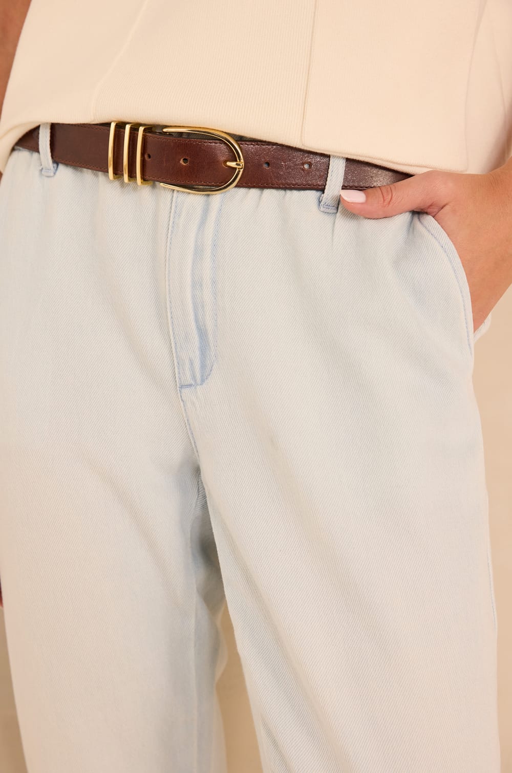 SABIL cotton chino pants;${refinementColor}