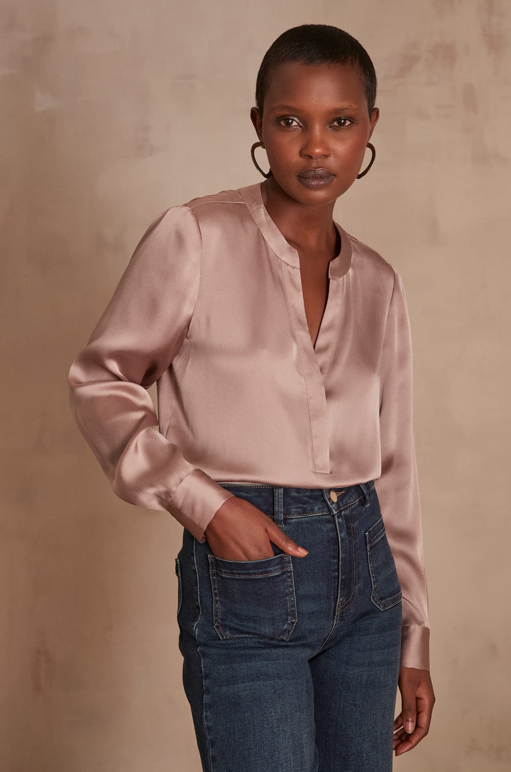 MARIE blouse;${refinementColor}