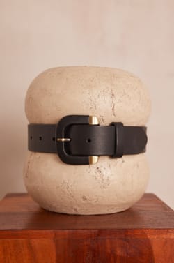 Ceinture NICOLAS en cuir;${refinementColor}