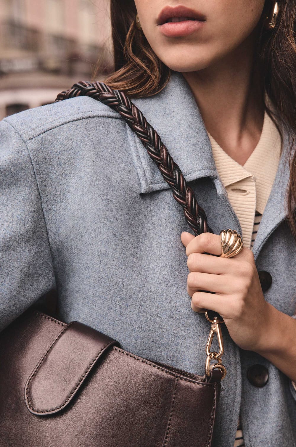 COLOMBE wool jacket;${refinementColor}