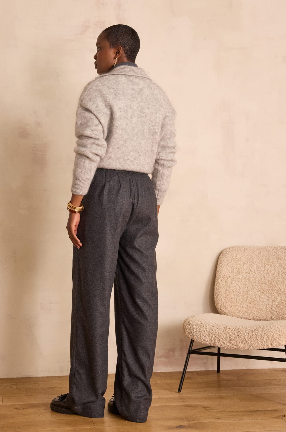 MILO wool trousers;${refinementColor}