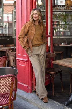 Wide Pants Maison 123 x Marine Vignes MARCAN;${refinementColor}