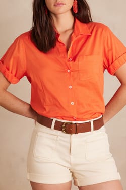 Chemise SOLINE en coton;${refinementColor}