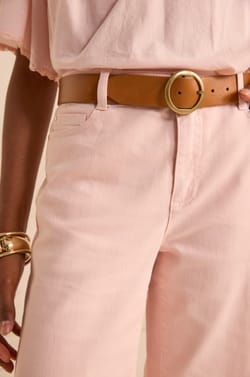Bermuda en coton m&eacute;lang&eacute; RAYAN;${refinementColor}
