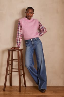 Chemise &agrave; carreaux PASSY;${refinementColor}