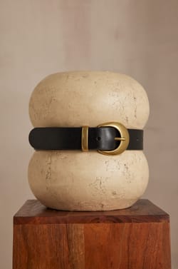 Ceinture NOE en cuir;${refinementColor}
