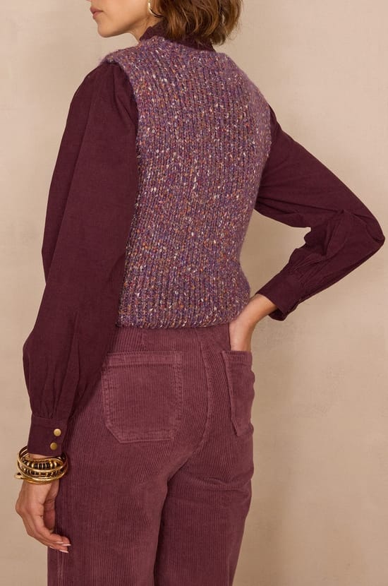 Pull BOLTON sans manches;${refinementColor}