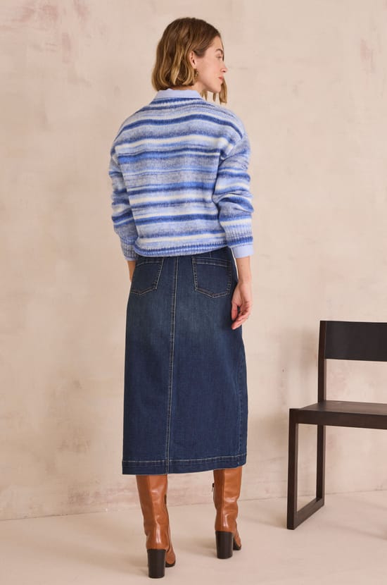 OPH&Eacute; cotton skirt;${refinementColor}