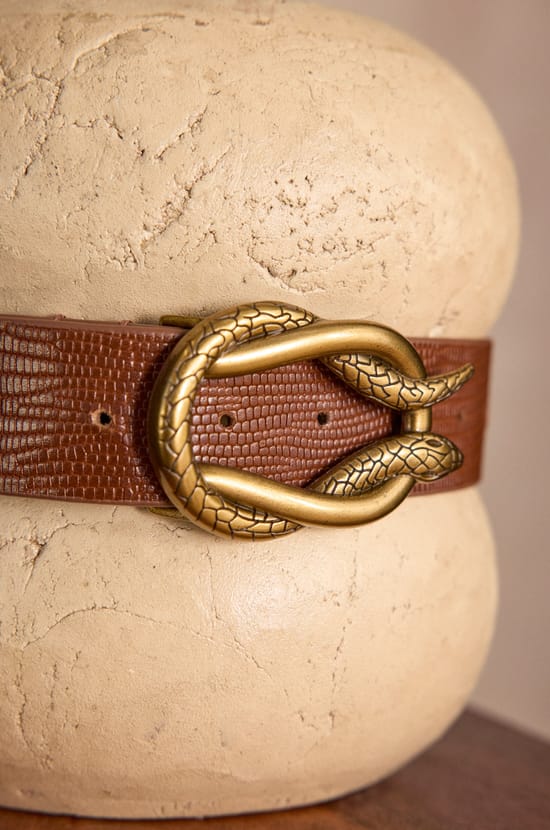 Ceinture LEON en cuir;${refinementColor}