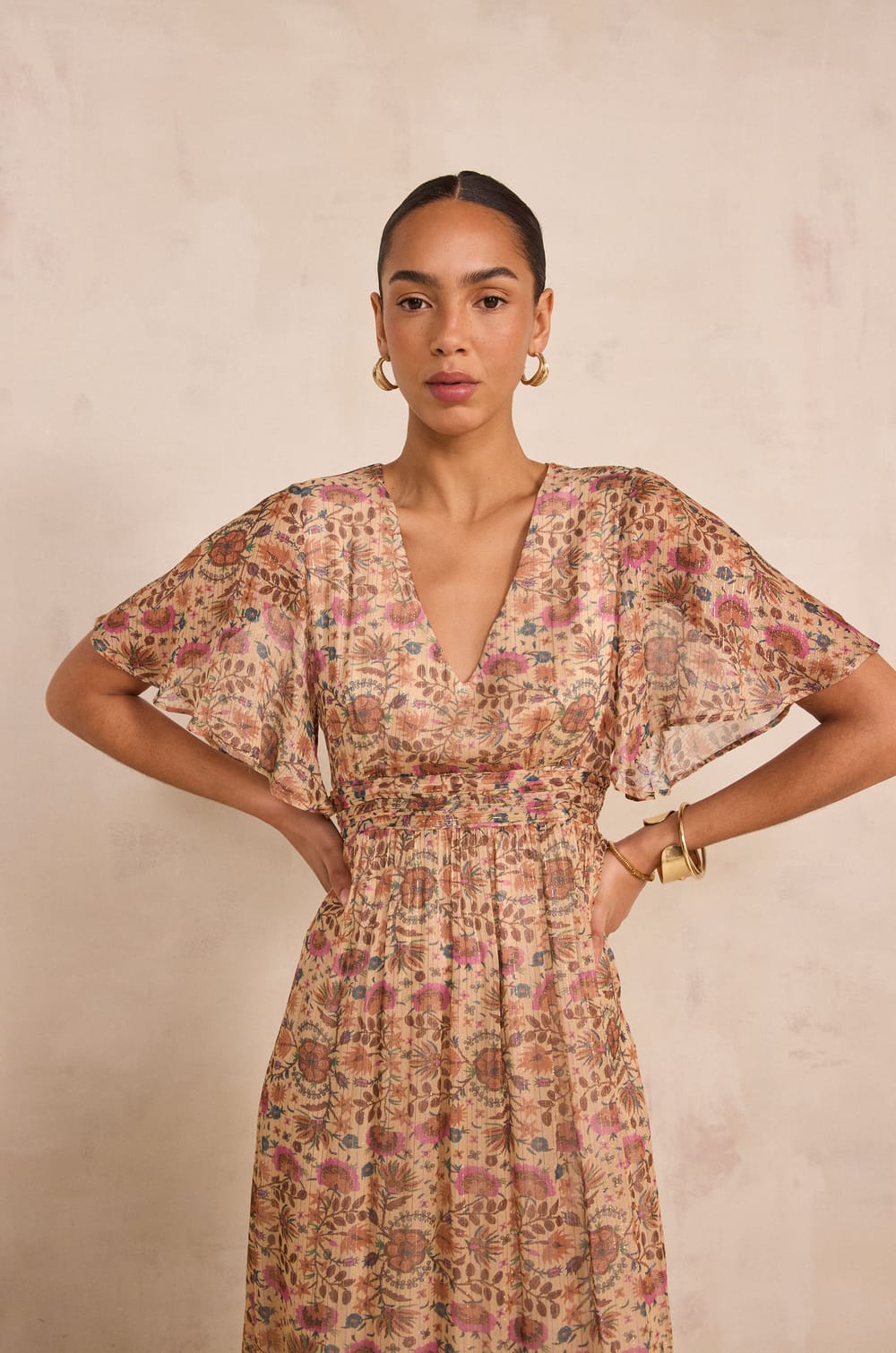 BALI printed straight dress;${refinementColor}