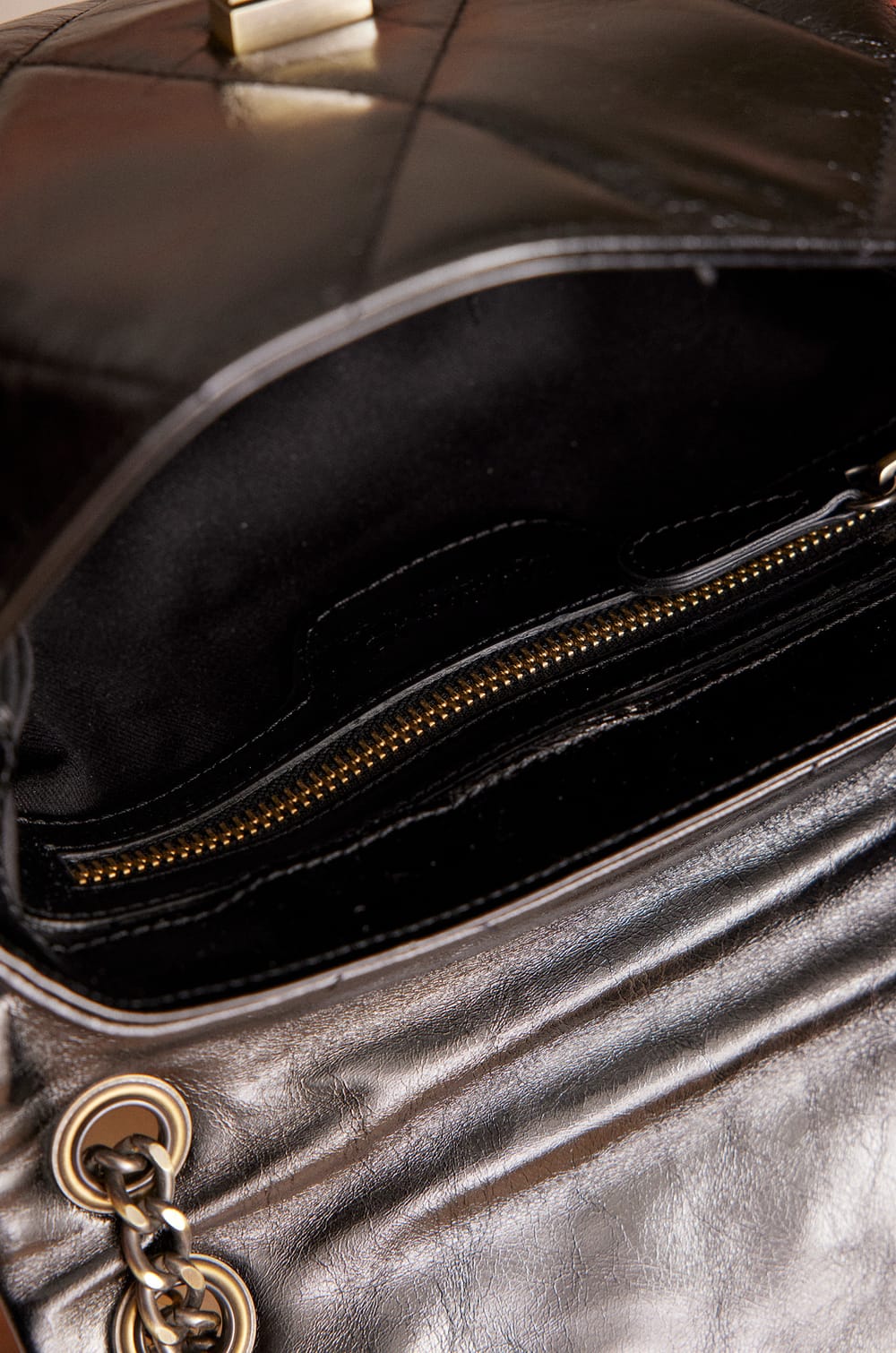 GABY leather bag;${refinementColor}