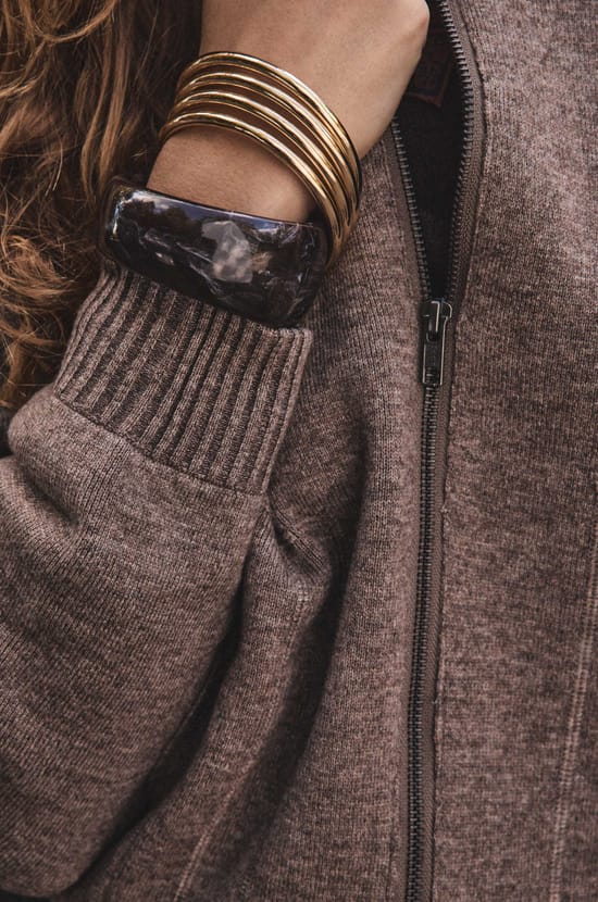 Unisex wool bomber jacket BAROUDEUR;${refinementColor}