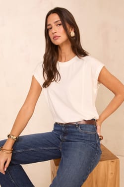 TIMEO cotton short-sleeve T-shirt;${refinementColor}